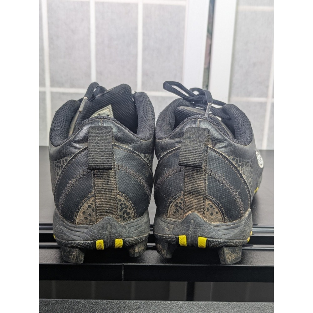 Nike Youth Mens Shoes Sneakers 8 Black Cleats Athletic Sports Good Condition - Picture 5 of 10